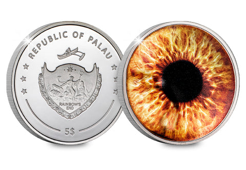 The Hazel Brown Eye 1oz Silver Coin