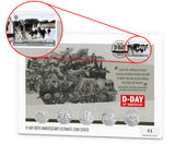 The D-Day 80th Anniversary Ultimate 50p Covers