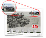The D-Day 80th Anniversary Ultimate 50p Covers