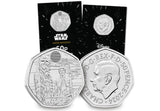 2024 UK Star Wars Han Solo & Chewbacca BU 50p