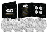 UK Star Wars Character Duos 50p Collector Pack