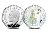The Snowman UK 2024 Silver Proof 50p Coin