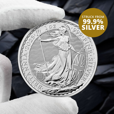 UK 2025 Silver 1oz Bullion Britannia