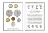 Decades of Elizabeth II Collector's Frame