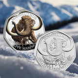 Ice Age Giants: The Mammoth UK Silver Proof 50p
