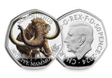 Ice Age Giants: The Mammoth UK Silver Proof 50p