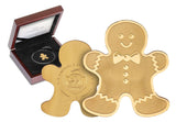 The Gingerbread Man Small Gold Coin