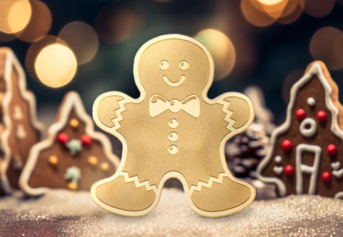 The Gingerbread Man Small Gold Coin