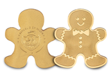 The Gingerbread Man Small Gold Coin