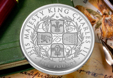 King Charles III 75th Birthday Proof £5