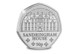 The Royal Residences BU 50p Set