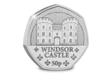 The Royal Residences BU 50p Set