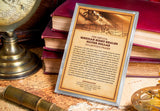 Mexican Eight Reales Replica Frame