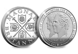 King Charles III & Queen Camilla Coronation Silver 5oz Commemorative