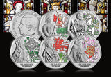 2024 Patron Saints Colour BU 50p Set