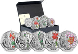 2024 Patron Saints Colour BU 50p Set