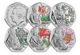 2024 Patron Saints Colour BU 50p Set