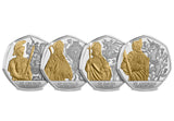 Patron Saints Silver Proof 50p Set