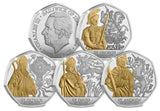 Patron Saints Silver Proof 50p Set