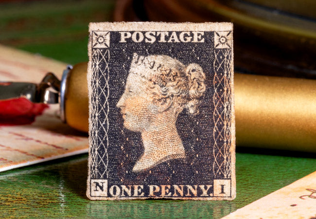 ペニーブラック　1840年 1 - 1840 Great Britain Penny Black - Mystic Stamp Company