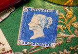 1840 Twopenny Blue - 3 Margin