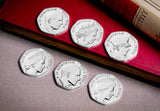 Platinum Couple Through the Decades 50p Set