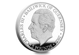 Queen Mother 125th Silver Proof £5 Coin