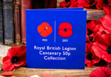 The RBL Centenary BU 50p Set