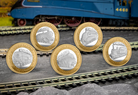 The History of British Railways Silver £2 Set