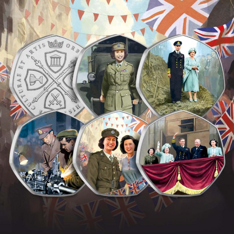 The Royals in Wartime Commemorative Set