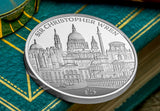 Sir Christopher Wren Proof £5 Coin