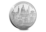 Sir Christopher Wren Proof £5 Coin