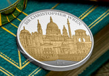 Sir Christopher Wren Silver Proof £5