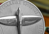 Sir Douglas Bader Silver 5oz Spitfire Medal