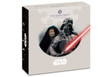 UK 2023 Star Wars Vader & Palpatine Silver 50p