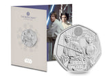 UK 2023 Star Wars: Luke & Leia BU 50p