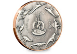 2023 Bi-Metal Stegosaurus Supersize 60mm Coin