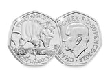 UK 2024 Tyrannosaurus Rex BU 50p Pack