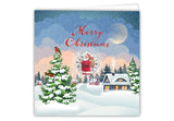 Father Christmas Colour BU 50p Card Bundle x5