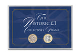 The British Pound Coin Historic Frame