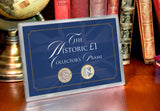 The British Pound Coin Historic Frame
