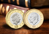 The British Pound Coin Historic Frame