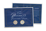 The British Pound Coin Historic Frame
