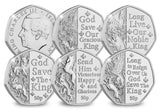 British Isles Complete Coronation 50p Collection
