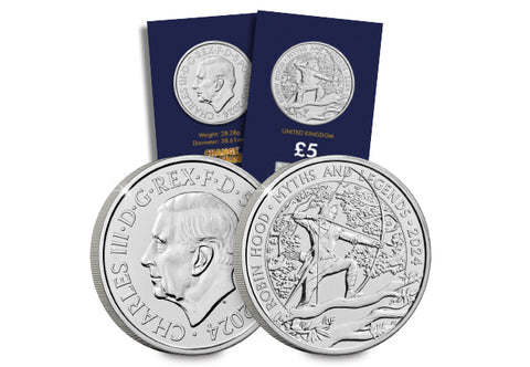 2024 UK Robin Hood CERTIFIED BU £5