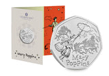The UK 2025 Mary Poppins BU 50p Coin Pack