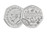 Official UK 2025 Monopoly BU 50p Coin
