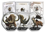 Ice Age Giants: Complete Silver Proof 50p Coin Collection