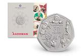 The UK 2026 50 Years of Aardman BU 50p Pack
