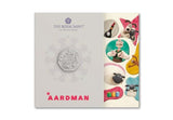 The UK 2026 50 Years of Aardman BU 50p Pack